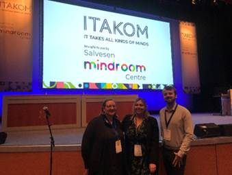 Pictured (L to R): Judith Kirkwood-Law, Sophie Ewen, Andrew Hastings. Taken at Salvesen Mindroom’s ‘It Takes All Kinds Of Minds’ Conference March 2023